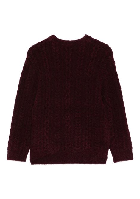 Pull girocollo PAOLO PECORA KIDS | PP4094bordeaux